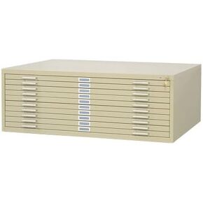 Tropic Sand 10-Drawer Steel Flat File for 30'' x 42''