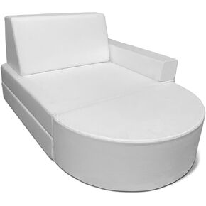 Mod Blox 5 Piece Waterproof Liner for Soft Furniture Playset Modular Microsuede Foam Play Couch for Creative Kids