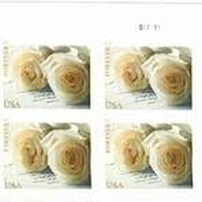 Wedding Rose Postage Stamp-lot of 40
