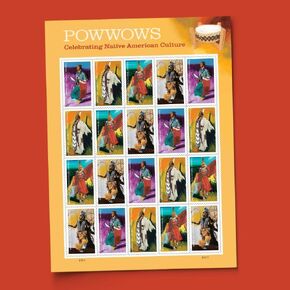 Powwows Celebrating Native American Culture 2025 (Sheet of 20) First-Class Mail Forever Postage Stamps