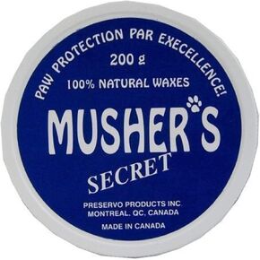 Musher's Secret Pet Pet Paw Protect Wax Doisturizer Boots Boots Snow (200g.) للكلاب Pet Puppy