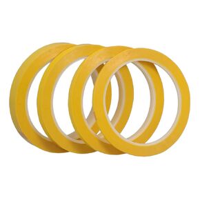 Homoyoyo 4rolls High-Temperature Tape Electrical Insulation and Craft Labeling and Fire- Adhesive for Household and Office Use Deep