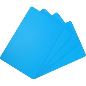 MECCANIXITY 200Pack Blank PVC Cards 20mil ID Cards Blank Credit Cards Plastic Cards Waterproof & Double Sided Printing for ID Badge Printer, Graphics White
