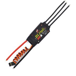 وحدة تحكم سرعة Zezefufu بدون فرش ESC 30A استبدال طراز RC الجناح الثابت