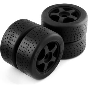 RC On Road Rubber Tires and Plastic Wheels Tyres for ARRMA Infraction 6S Limitless 1/7 RC Car Parts