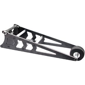 Alloy Tail Wheel Head-up Wheelie Bar 5-Height Level Rustler Bandit RC Car Accessories for 1/10 Traxxas Slash 2WD LCG Parts