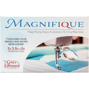 Magnifique Magnifying Glass for Quilting and Sewing Machines | Hand Held or Machine Magnifying Glass for Quilting or Sewing