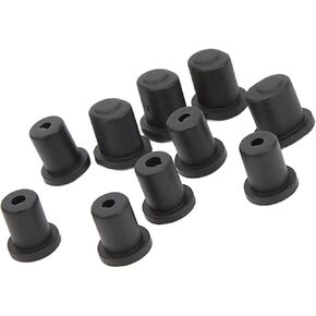 Srliya 10PCS RC Bushing Adjuster Plastic Black Wear RC Bushing Adjuster Spare Part for ZD Racing 1/7