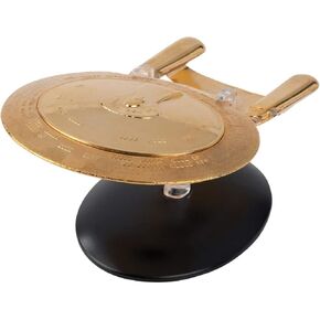 Eaglemoss Star Trek Starship Replica | 18K Gold USS Enterprise NCC-1701-D