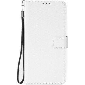Phone Case for OnePlus Nord 2 5G, Leather Wallet Case for OnePlus Nord 2 5G Non-Slip PU Leather Cover, Flip Folio Book Phone Cover for OnePlus Nord 2 5G Case White