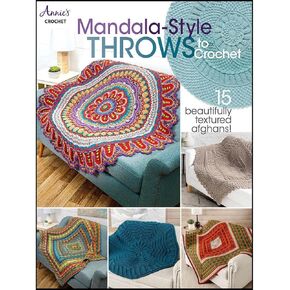 Annie's Books TH, Mandala-Style Throws to Crochet
