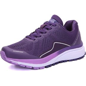 أحذية مشي نسائية من KUBUA أحذية رياضية جورب شبكية سهلة الارتداء لأحذية التنس الخفيفة للسيدات والفتيات in Kuwait