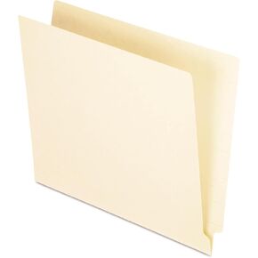 Pendaflex H110 Cut Cut End Tab Jolders ، Ply واحدة ، قطع مستقيمة ، رسالة ، مانيلا (مربع 100)