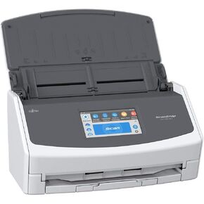 Fujitsu ScanSnap iX1500 Color Duplex Document Scanner with Touch Screen for Mac or PC, White (2018 Release)