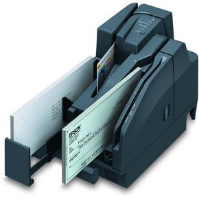 Epson A41A268031 TM-S2000 Desktop Check Scanner, 110DPM, USB, 1 Pocket, Dark Gray (Renewed)