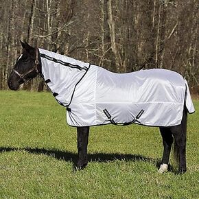 TuffRider Comfy Mesh Combo Neck Fly Sheet 81 Blue