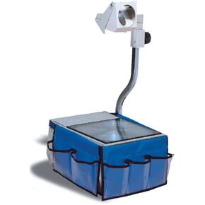 Pacon Overhead Projector Caddy, 12"X7.5" Each Side, Blue