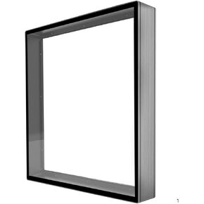 Holographic Fan, 3D Holographic Projection Fan F56One Machine Square Cover Advertising Machine 1080P Real Time Live Stream,Enhanced Visual Clarity(Black)