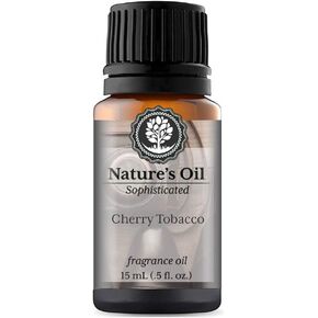 Cherry Tobacco Fragrance Oil (15ml) for Cologne, Beard Oil, Diffusers, Soap Making, Candles, Lotion, Home Scents, Linen Spray, Bath Bombs
