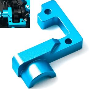 TT02 Open-Ended Gearbox Aluminum Alloy Spur Gear Covers, Metal Gear Box Housing Gear Mount, High-Performance CNC-Machined Motor Gear Case, Main Gear Cover Upgrade Part for Tamiya 1/10 TT-02 RC Car in Kuwait