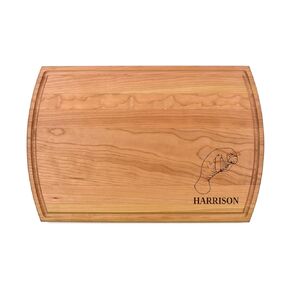 Manatee Cutting Board | Sea Cow Charcuterie Board | Gift Custom Serving Tray | Personalized Gift | Wedding Anniversary | Grill Cook Out Party Tray | Housewarming Closing Gift