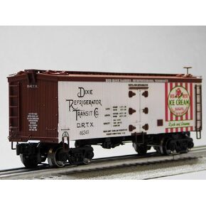RMT RED Rose ICE Cream #46249 36' Wood Side Reefer CAR D.R.T.X. 8619910
