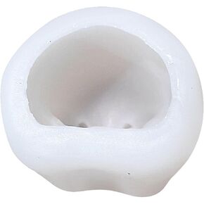 Hamster Shaped Silicone Mold,Dual-Use Baking and Epoxy Resin Casting Mold for Cake, Mousse, Crafts,White Resin Casting Molds, DIY/Cake Decor Kit