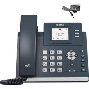 Yealink MP52-TEAMS-E2 - PoE - Android 13 OS - 2.4 inch (320 x 240) capacitive Touch Screen - Power Adapter Included