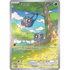 Pokemon - Tangela 178/165 - Pokemon 151 - Illustration Art Rare - Single Card