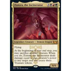 Magic: the Gathering - Ziatora, The Incinerator (231) - Streets of New Capenna
