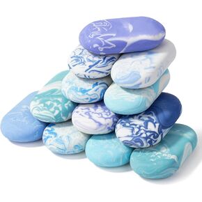 Mr. Pen- Marble Pencil Erasers, 12 Pack, Ocean Breeze Colors, No Smudge Mr Pen Erasers for Pencils