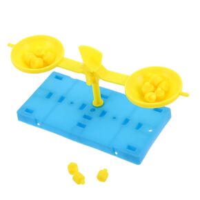 BESPORTBLE 1 Set Plastic Stem Balancing Scale for Classroom Weight Measurement for Science Experiments and Home Learning Activities