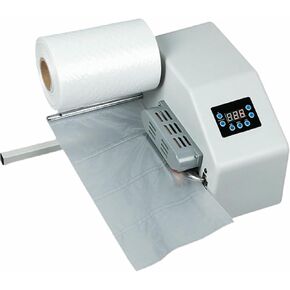 Automatic Air Cushion Machine, Airbag Packaging with Bubble Film, Portable Machine for Wrapping Air Cushion, Temperature 80-175 ° C Adjustable 200 W ~/
