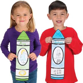 Really Good Stuff Ready-to-Decorate Crayon Welcome Refill - 24 Crayons