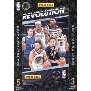 2023/24 Panini Revolution Basketball Factory Sealed Collectors TIN with (4) ROOKIES & EXCLUSIVE PARALLEL! Look for Rookies & Autos of Victory Wembanyama, Brandon Miller, Scott Henderson & Many More!