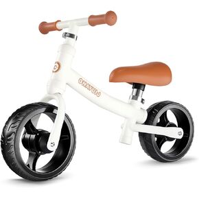 Toddler Balance Bike Toys for 1 to 4 Year Old Boys Girls, 8 Inch No Pedal Toy Bike,Adjustable Seat Training Bike Baby Balance Bike Birthday Gift for 2 Year Kids