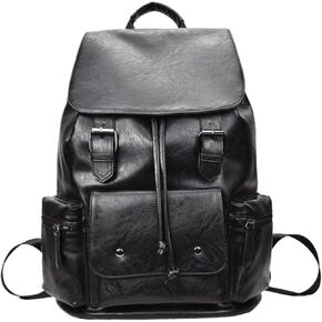حقيبة عمل لجهاز كمبيوتر محمول للجنسين من أجل حقيبة العمل على حقيبة Backpack Back Bag Bag Bag Bag Bag (كبيرة ، أسود 1) in Kuwait