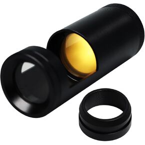 Polariscope Double Lens Polariscope ، Portable Gemstone Polariscope 93mm مع Polariscope المحترف المحترف في الأداة للخصائص البصرية للمجوهرات ، عالم الأحجار الكريمة لتحديد الأحجار الكريمة