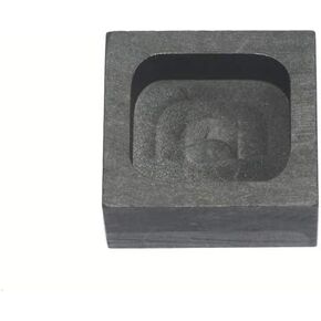 Graphite Ingot Mold Melting Casting Mould for Gold Silver Nonferrous Metal (25g)