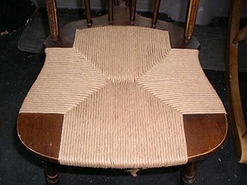 Fibre Rush Seating Kit with Full Color Instructions by Ed Hammond, 350' Coil of 5/32 Fiber Rush Kraft Brown, Plus a Peg and a Wedge (5/32 (350') in Saudi Arabia