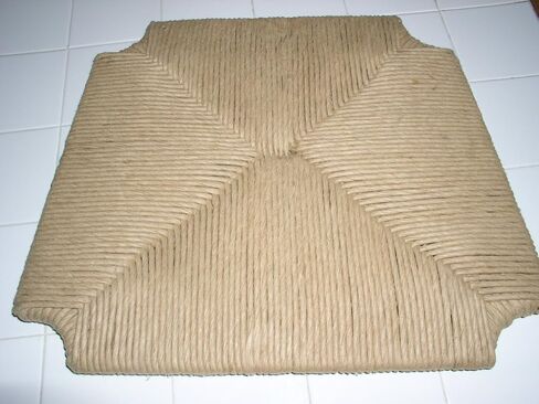Fibre Rush Seating Kit with Full Color Instructions by Ed Hammond, 350' Coil of 5/32 Fiber Rush Kraft Brown, Plus a Peg and a Wedge (5/32 (350') in Saudi Arabia