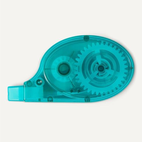 Amazon Basics White-Out Correction Tape with Dispenser, 10-Pack, Fast, Clean and Easy to Use Tear-Resistant Tape Office or School Supplies, Green, Orange, Purple, Red, Blue in Saudi Arabia