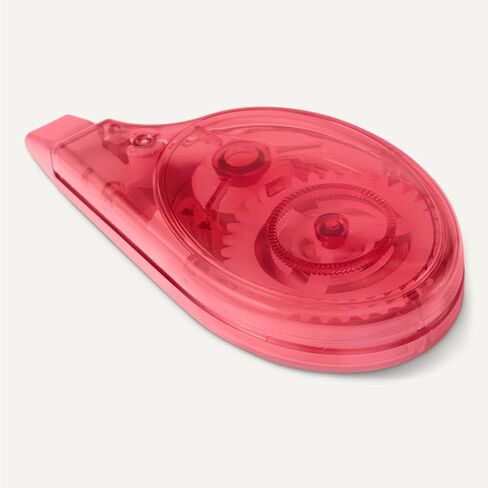 Amazon Basics White-Out Correction Tape with Dispenser, 10-Pack, Fast, Clean and Easy to Use Tear-Resistant Tape Office or School Supplies, Green, Orange, Purple, Red, Blue in Saudi Arabia