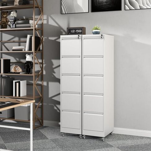 خزانة ملفات الهاتف المحمول ذات 4 دروع مع قفل وعجلات ، خزائن التقديم العمودية الطويلة ، خزانة تخزين الفولاذ المتداول للمكتب المنزلي ، تتطلب مجموعة (أسود) (أسود) in Kuwait