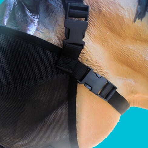 EquiVizor 95% UV Eye Protection (Full) Horse Fly Mask with Ears. Designed to Stay On Your Horse, Off The Ground. in Saudi Arabia