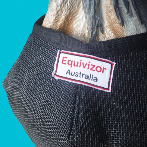 EquiVizor 95% UV Eye Protection (Full) Horse Fly Mask with Ears. Designed to Stay On Your Horse, Off The Ground. in Saudi Arabia
