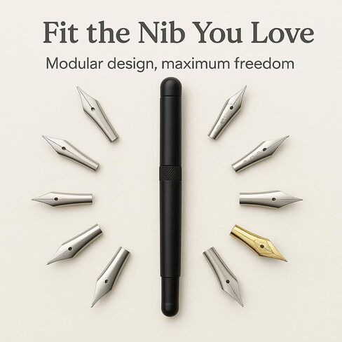 Refillable Ink Fountain Pen for Writing and Drawing, Manga G Zebra | Modular Calligraphy Pens for Writing | Ideal for Artists for Best Flow and Control | Use any Ink or Nib from Extra Fine to Broad in Saudi Arabia