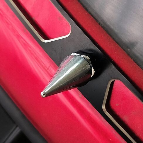 HDBUBALUS Motorcycle Fairing Bolts Windshield Trim Screw Bolt Windshield Spike Bolts Fit for Harley Electra Glide 1996-2013 Red in Saudi Arabia