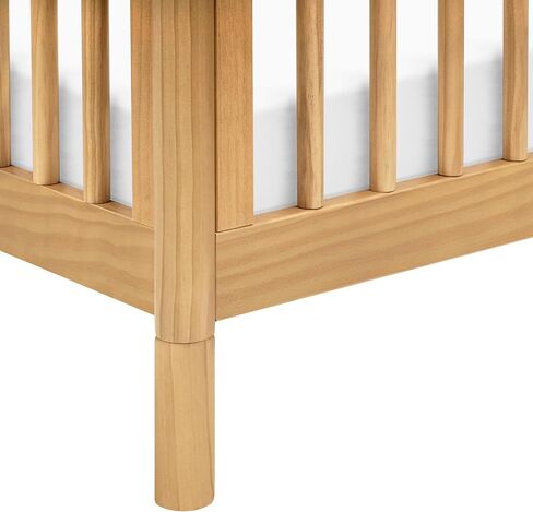 Babyletto Gelato Crib and Dresser Feet Pack in White in Saudi Arabia