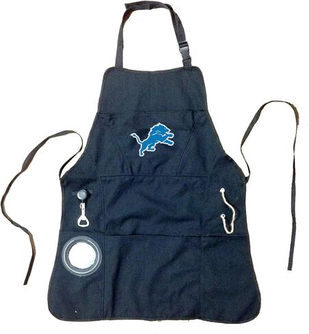 Team Sports America NFL Dallas Cowboys Ultimate Grilling Apron | Bottle Opener and Insulated Beverage Holder | Heavy Duty Durable Cotton Canvas 300 GSM | Machine Washable | Adjustable Straps in Kuwait